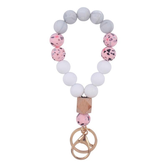 Beaded Wrist Keychain - Picture 2 of 2